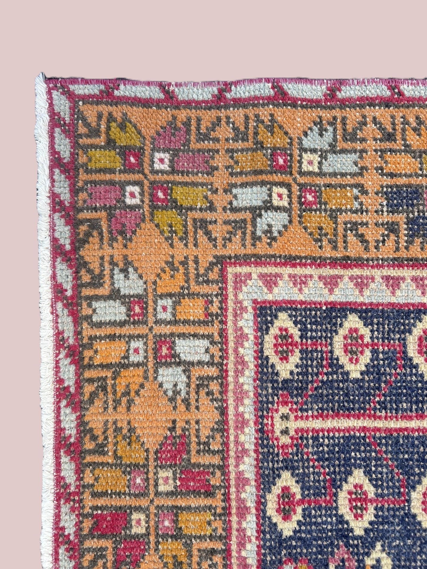 Vintage Anatolian Wool Rug - SIENNA