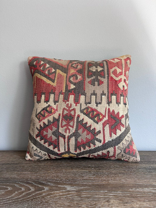 Vintage Kilim Pillow Cover - GAIA