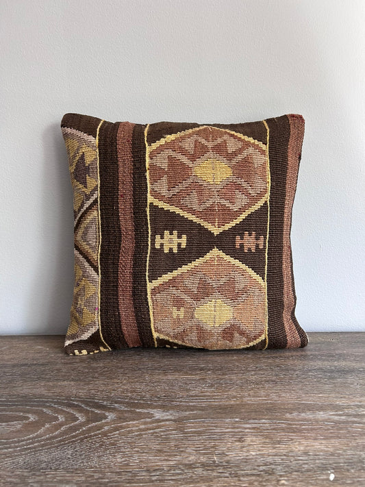 Vintage Kilim Pillow Cover - TOPRAK