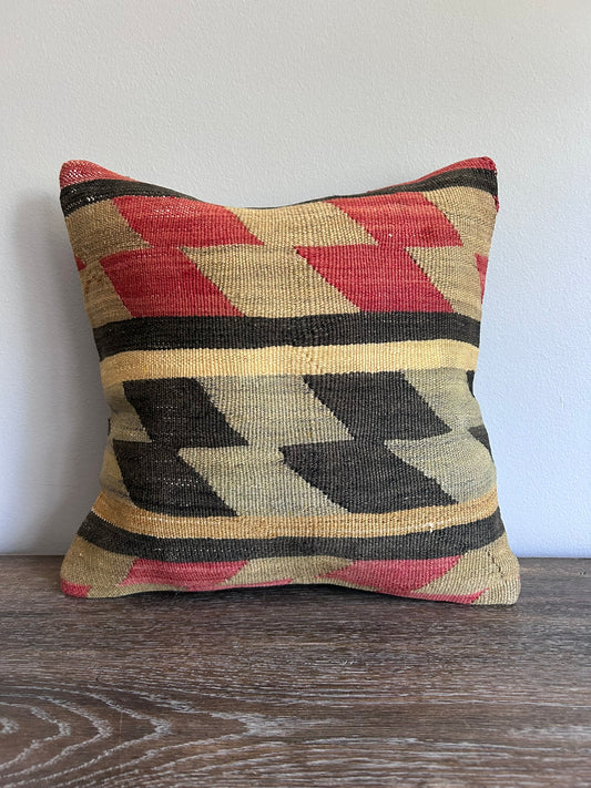 Vintage Kilim Pillow Cover - UMAY
