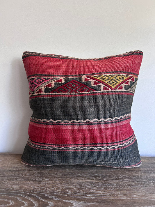 Vintage Kilim Pillow Cover - ALAZ