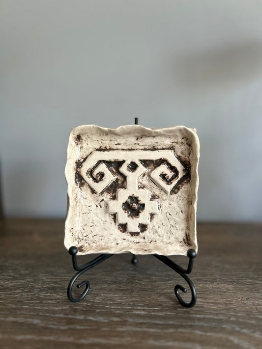 Hand Crafted Ceramic Art Piece - RAM'S HORN