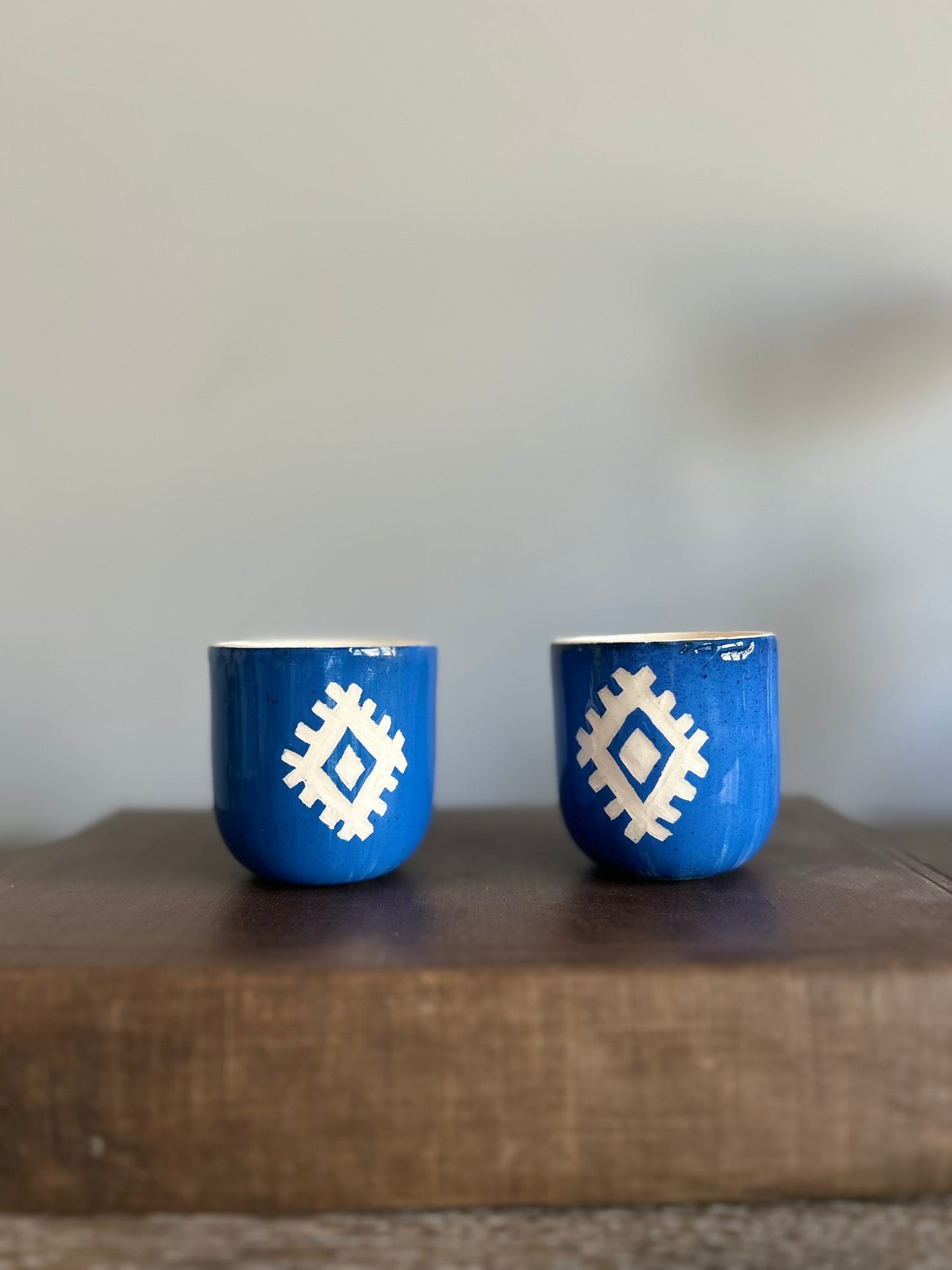 Artisan Ceramic Espresso Cup – BLUE BURDOCK