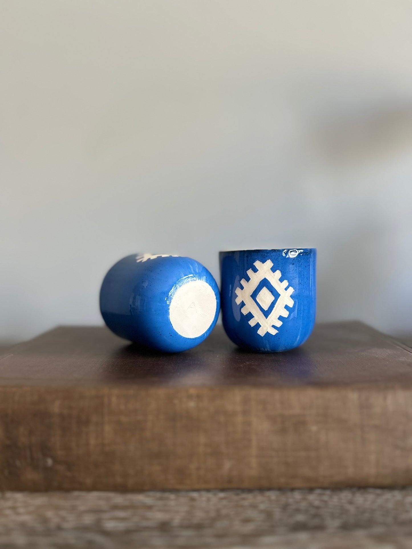 Artisan Ceramic Espresso Cup – BLUE BURDOCK