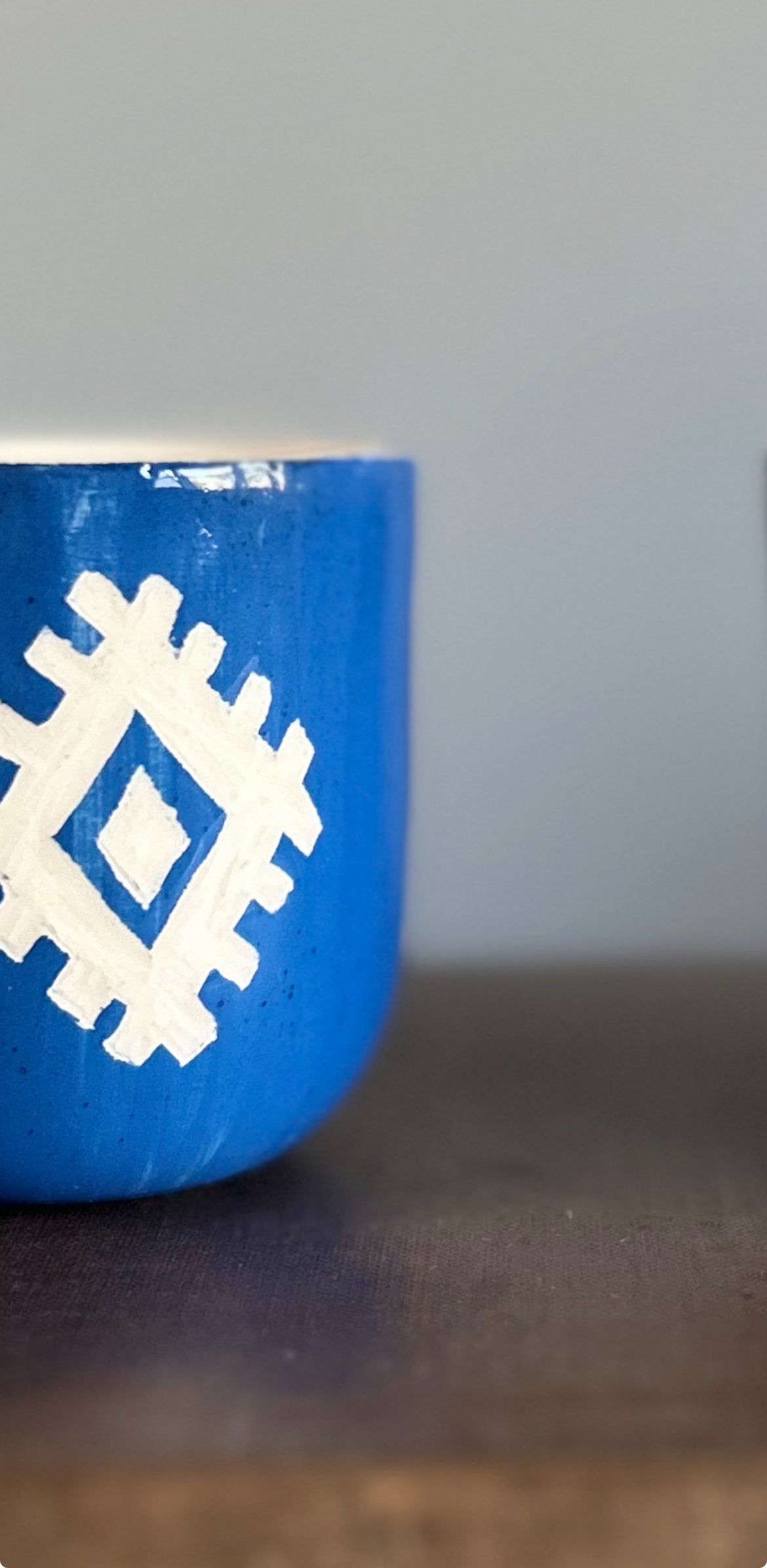 Artisan Ceramic Espresso Cup – BLUE BURDOCK