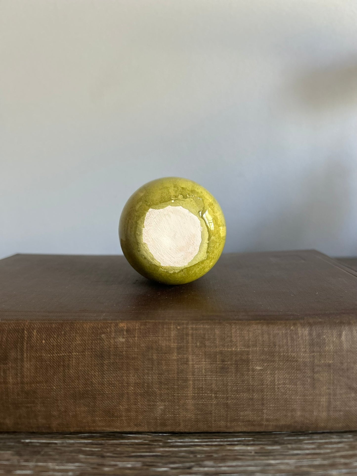 Artisan Ceramic Espresso Cup – OLIVE