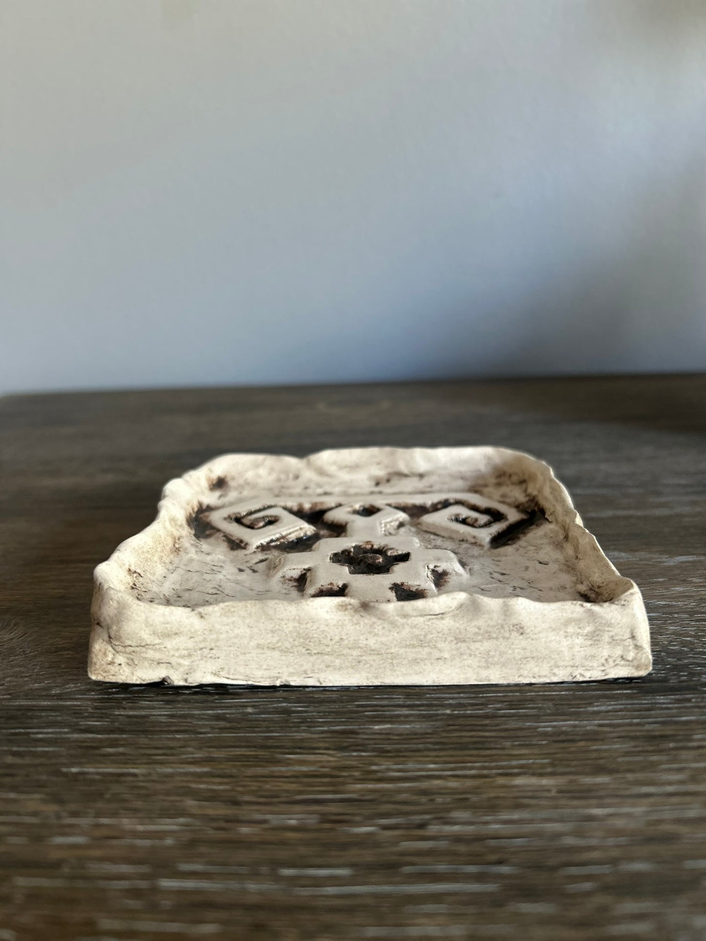 Hand Crafted Ceramic Art Piece - RAM'S HORN
