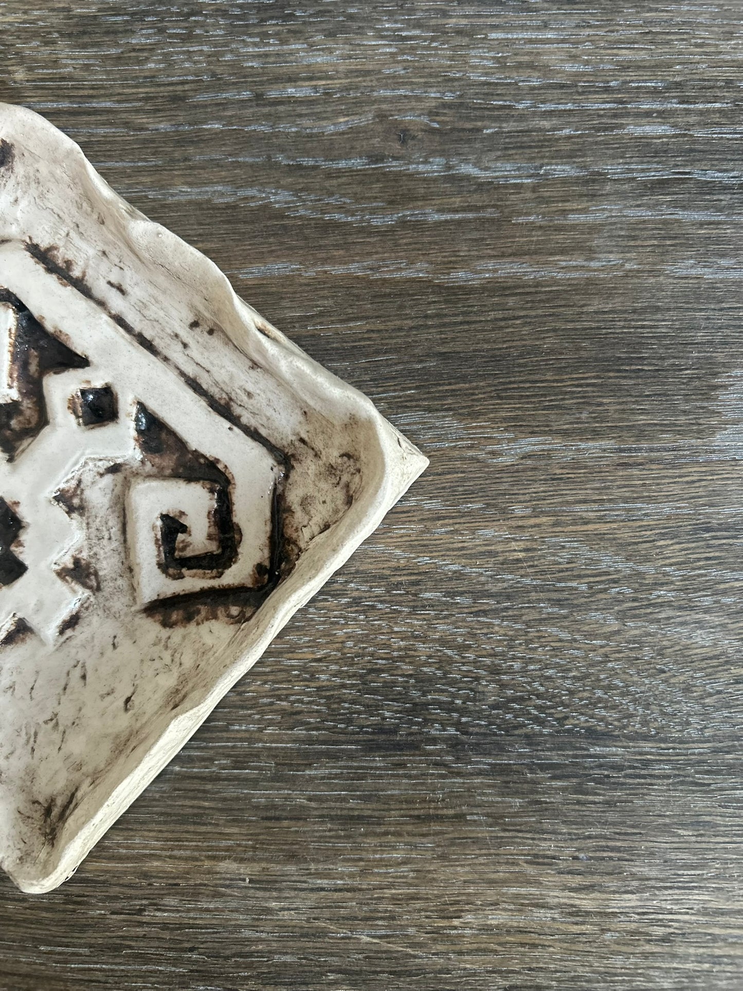 Hand Crafted Ceramic Art Piece - RAM'S HORN