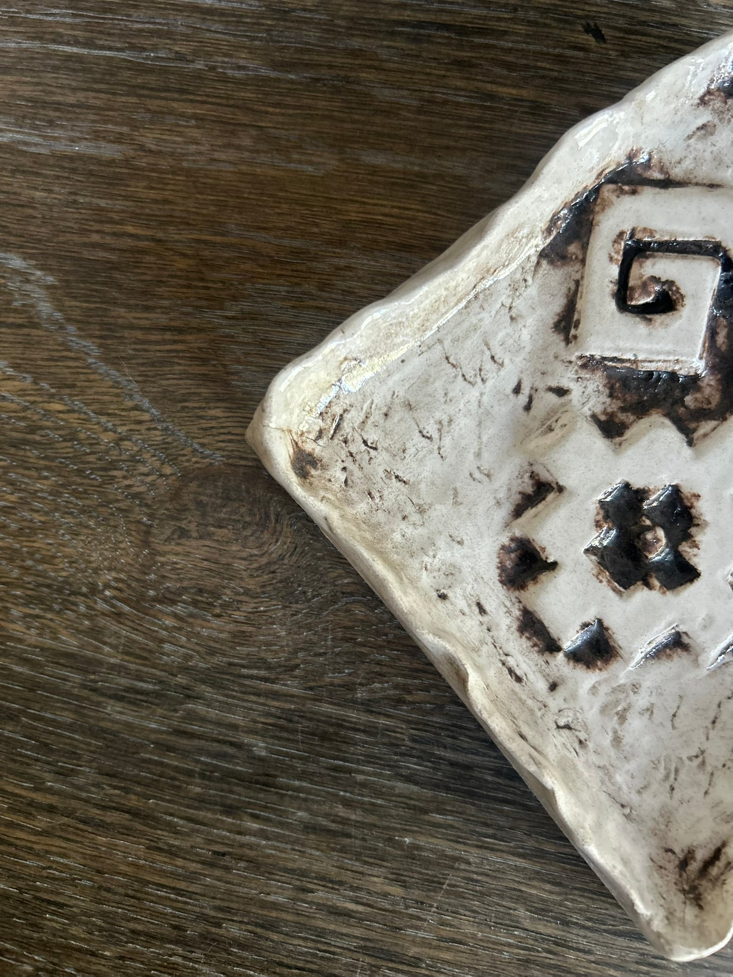Hand Crafted Ceramic Art Piece - RAM'S HORN