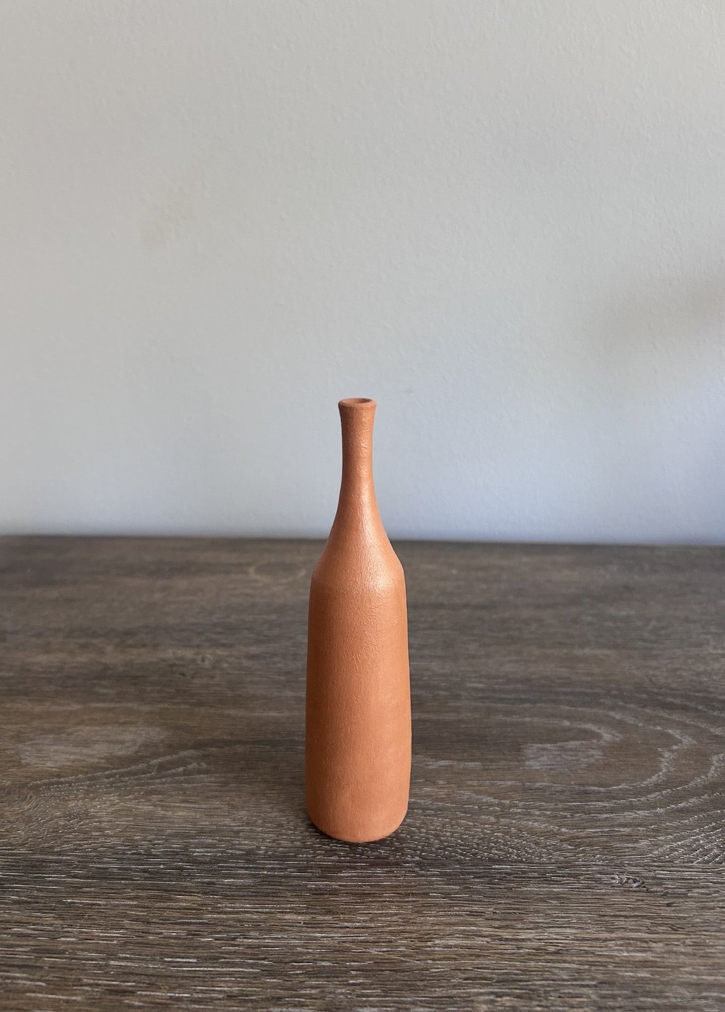 Handmade Red Clay Vase 2 - Decorative Home Accent