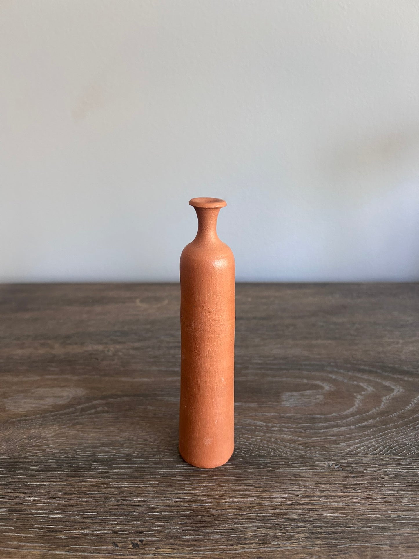 Handmade Red Clay Vase 1 - Decorative Home Accent