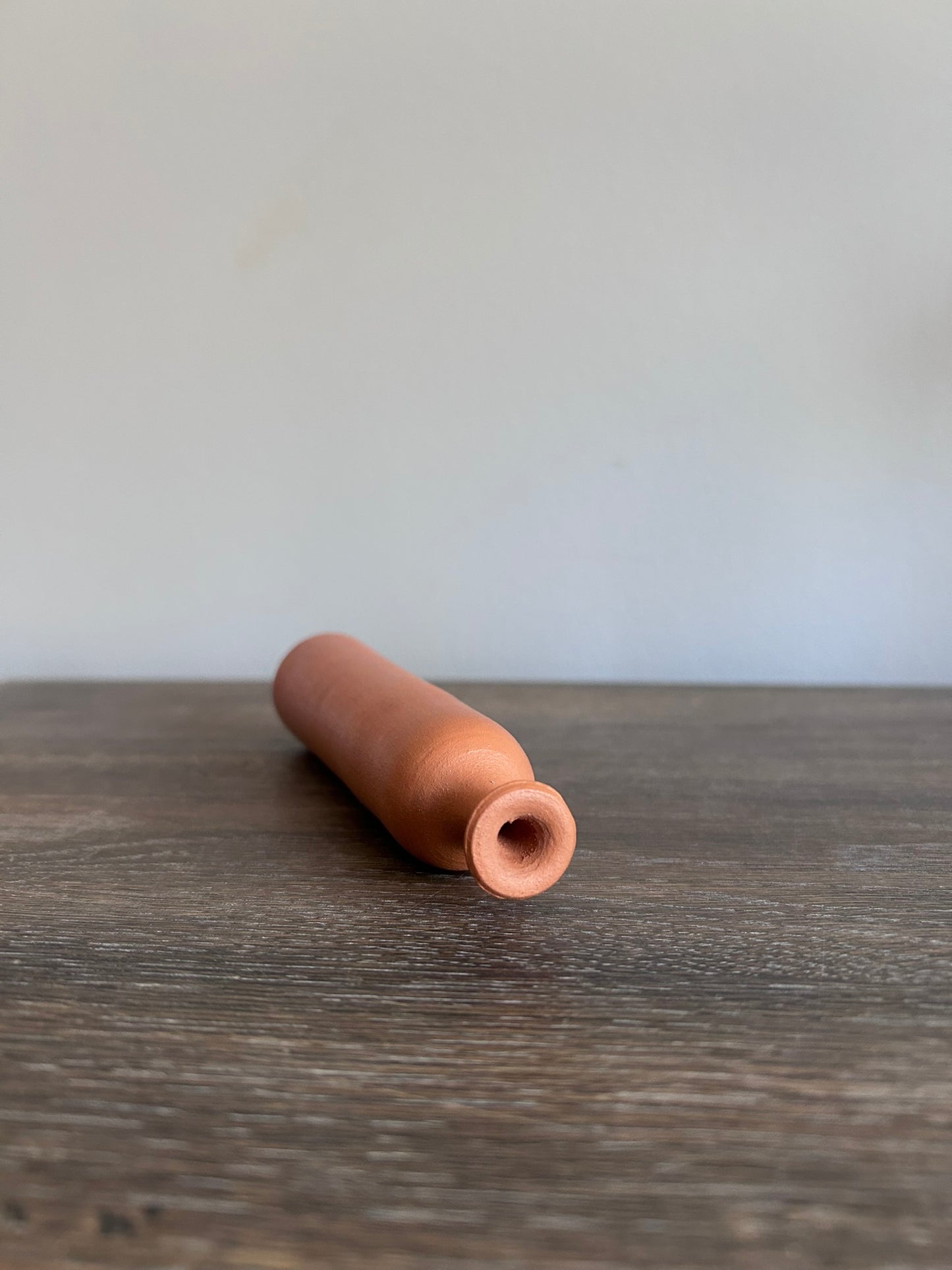 Handmade Red Clay Vase 1 - Decorative Home Accent