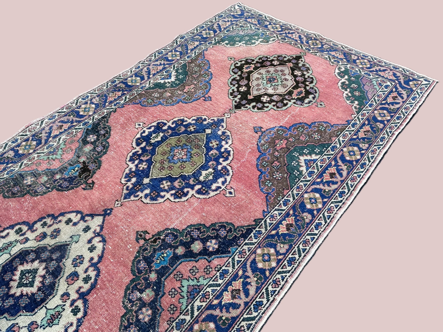 Vintage Anatolian Wool Rug - EMBER