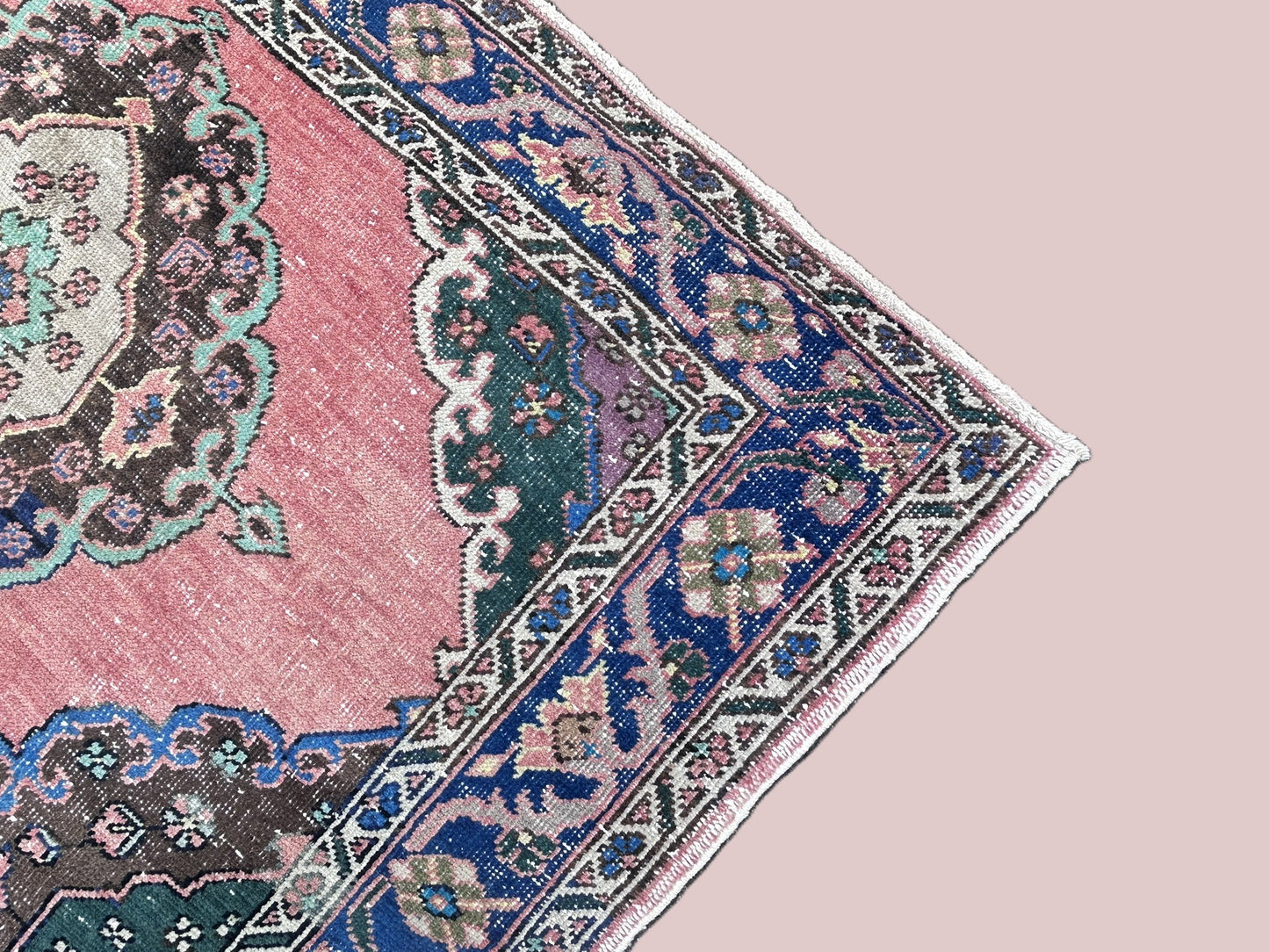 Vintage Anatolian Wool Rug - EMBER