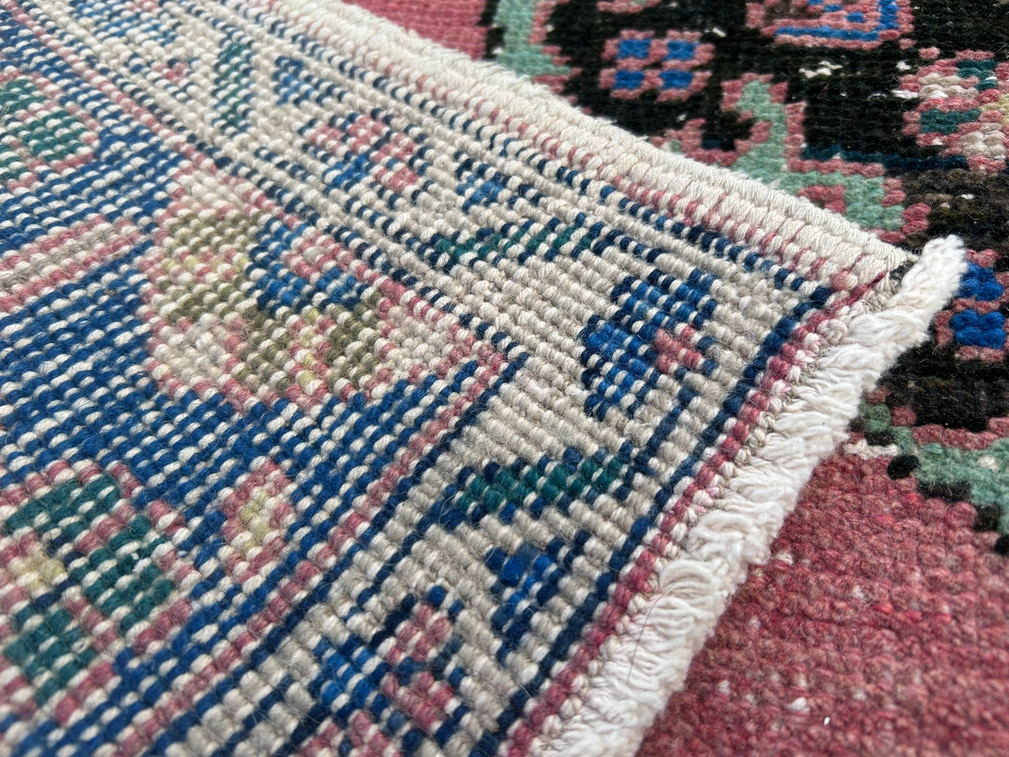 Vintage Anatolian Wool Rug - EMBER