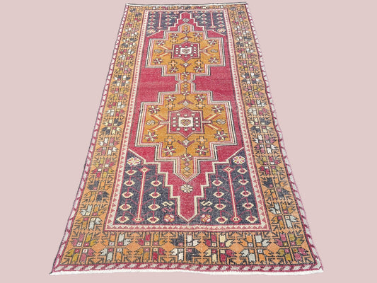 Vintage Anatolian Wool Rug - SIENNA