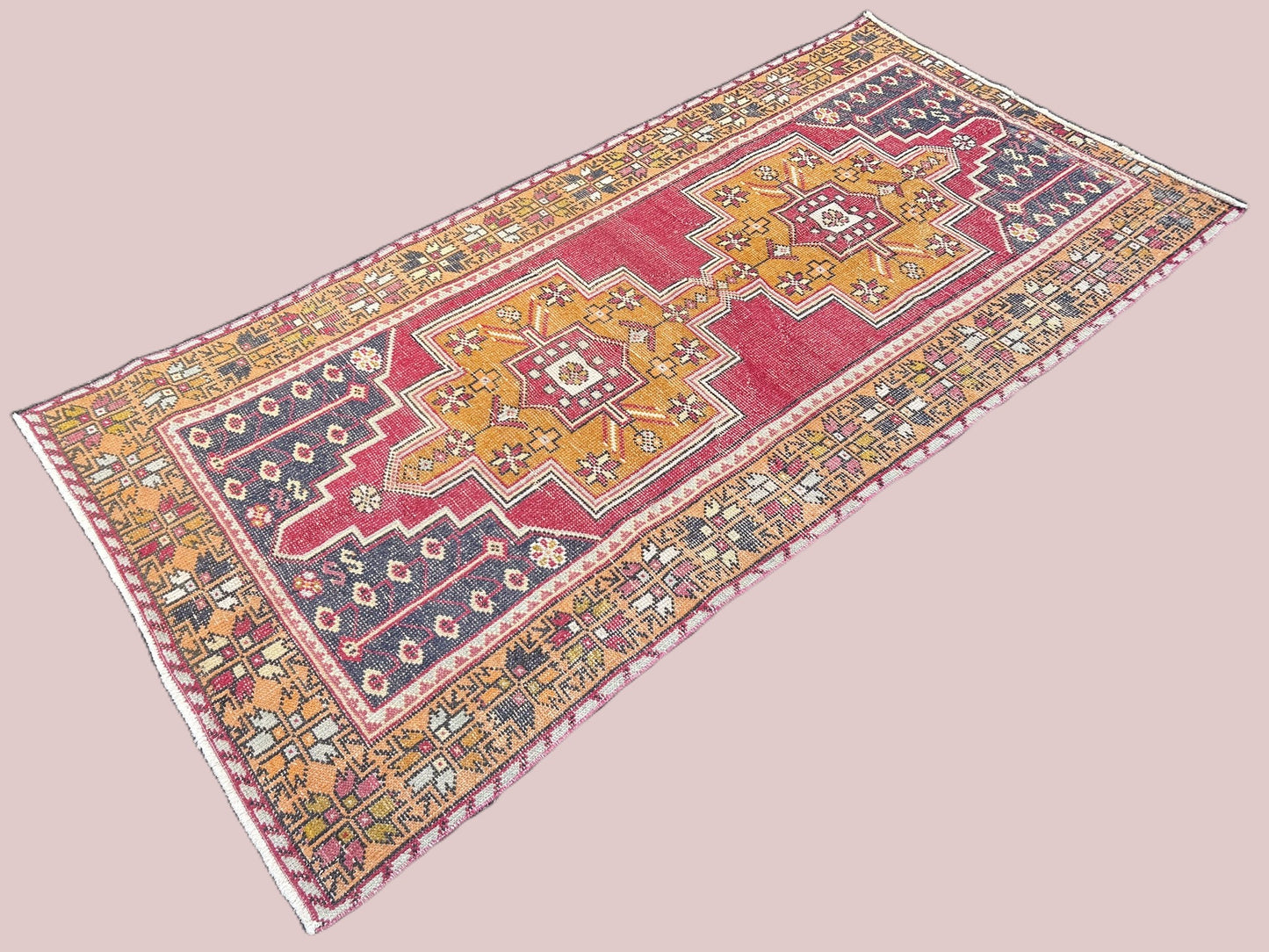 Vintage Anatolian Wool Rug - SIENNA