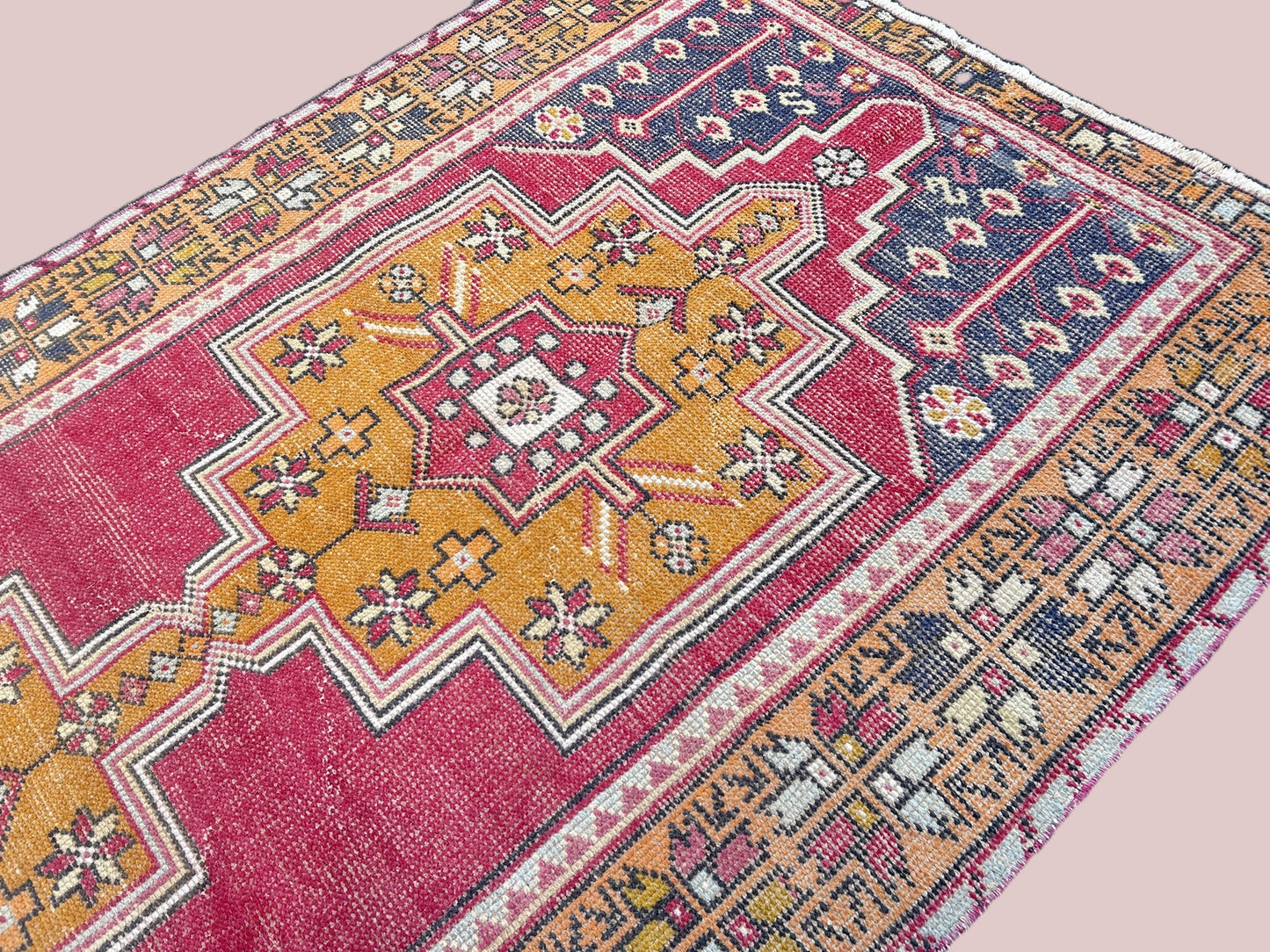 Vintage Anatolian Wool Rug - SIENNA