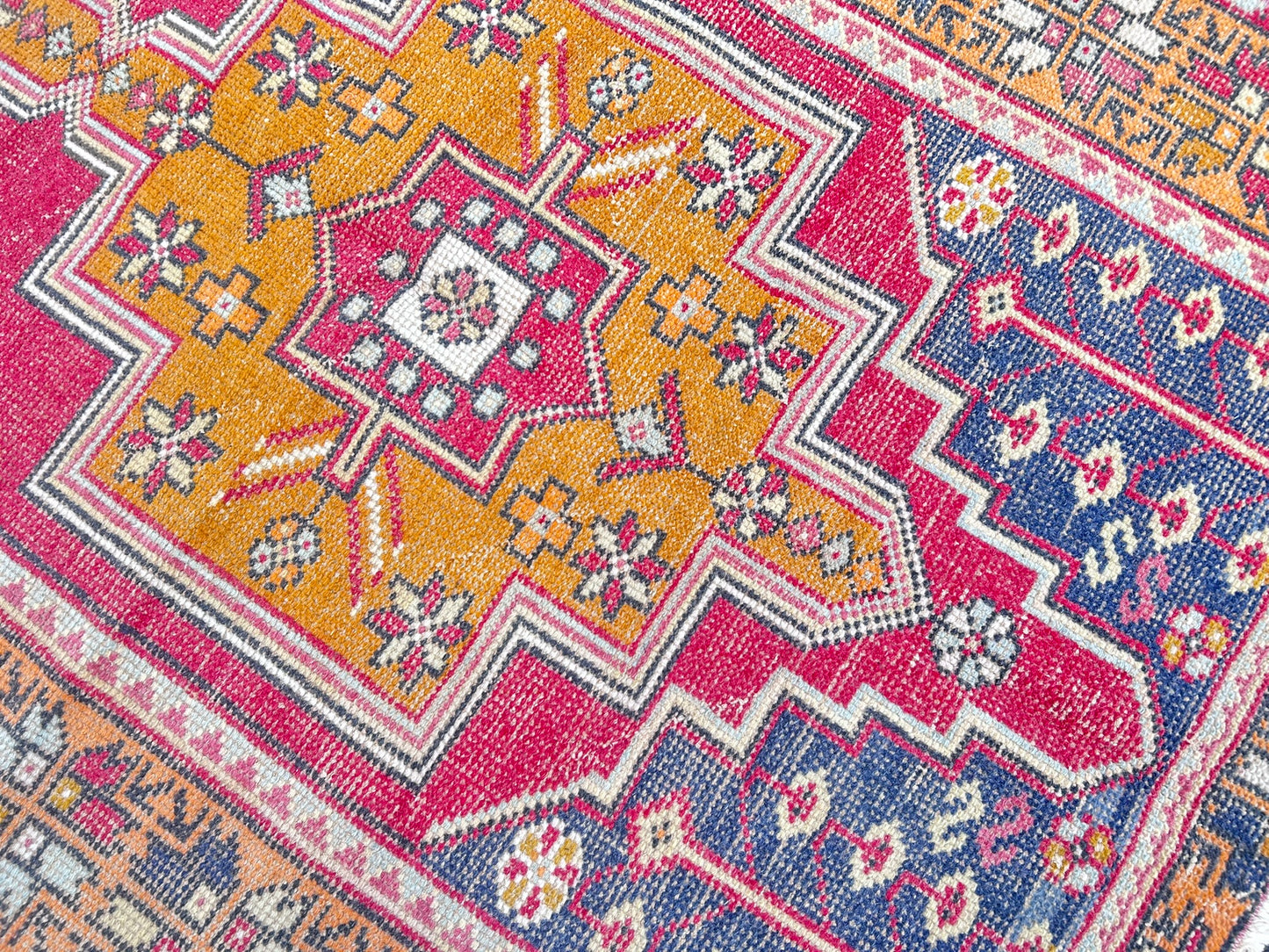 Vintage Anatolian Wool Rug - SIENNA