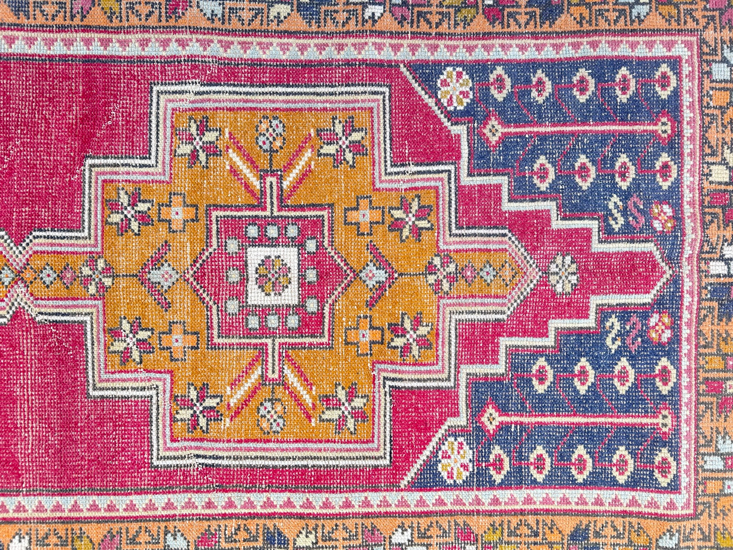 Vintage Anatolian Wool Rug - SIENNA