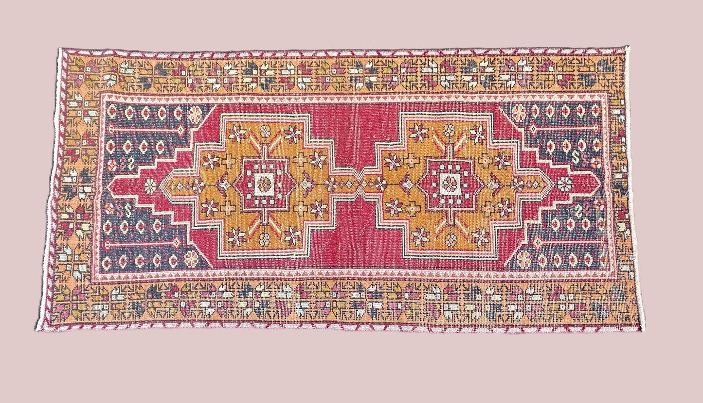 Vintage Anatolian Wool Rug - SIENNA