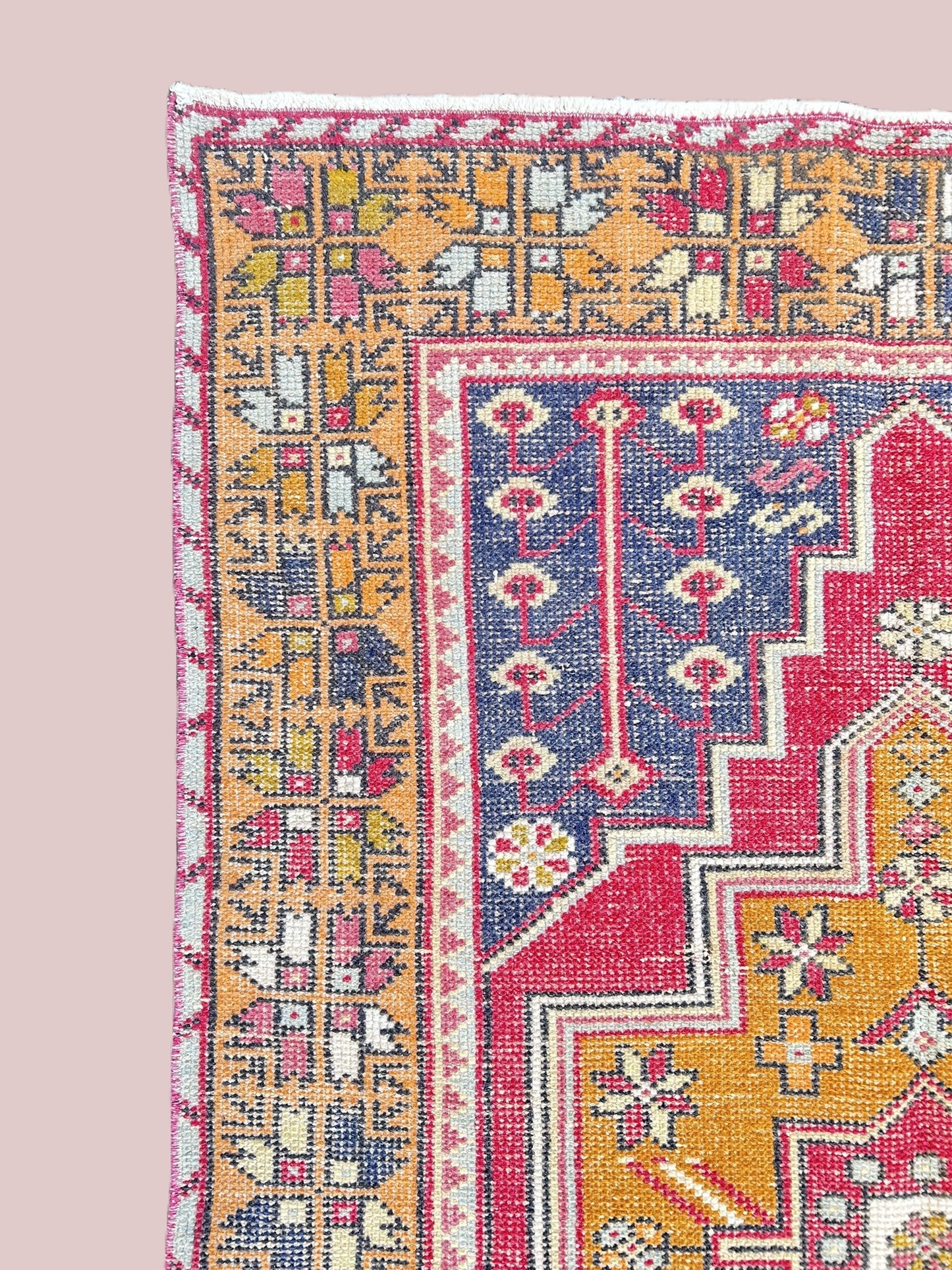 Vintage Anatolian Wool Rug - SIENNA