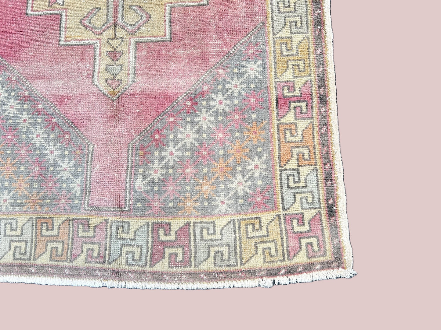 Vintage Anatolian Wool Rug - SAGE