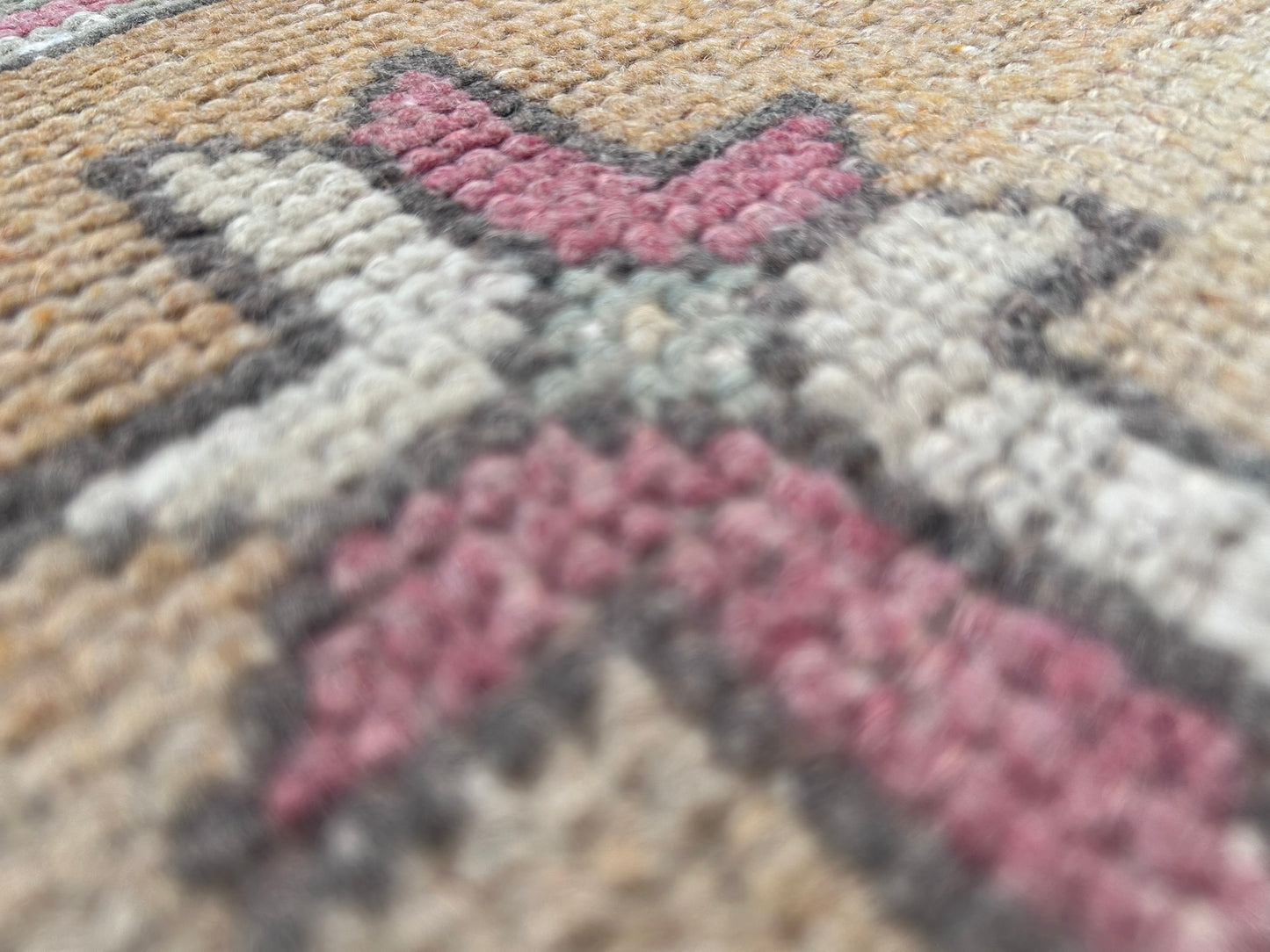 Vintage Anatolian Wool Rug - SAGE